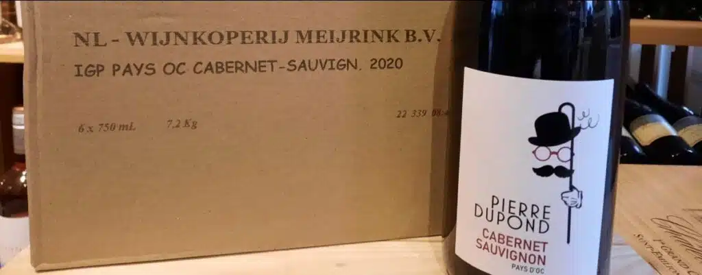 Pierre Dupond wijnen eigen import